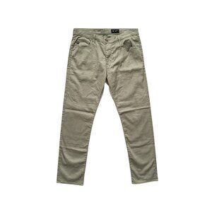 AG Adriano Goldschmied Everett Easy Linen Slim Straight Pants Men's Size 36X34